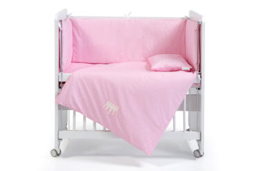 BW1211 Baby Bedding Set Pink 120*60
