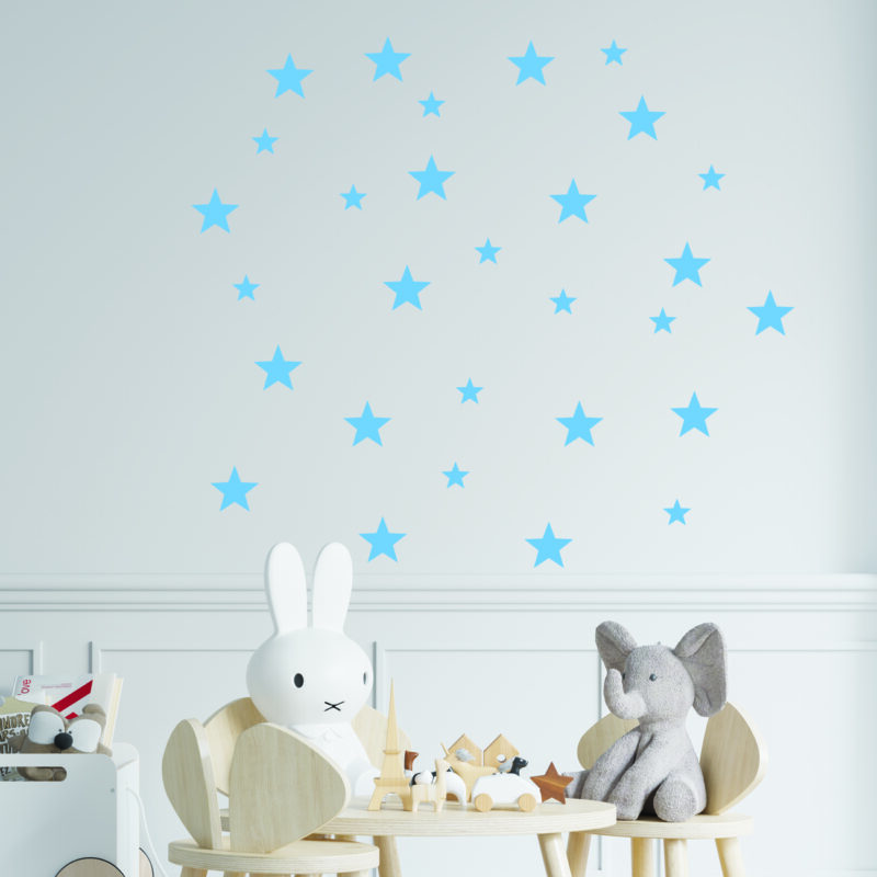 wall sticker blue