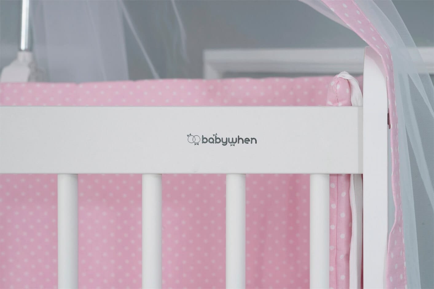 Baby Crib Mosquito Net Pink product thumbnail 2