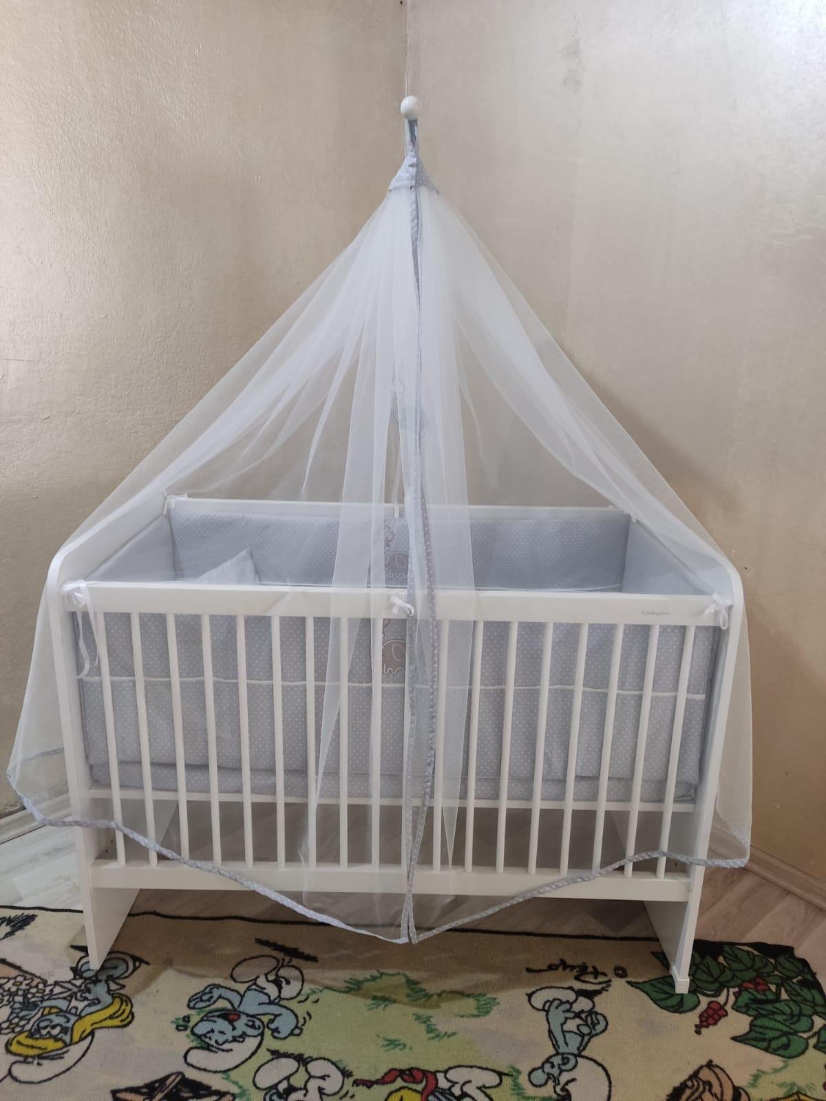 Baby Crib Mosquito Net Grey product thumbnail 3