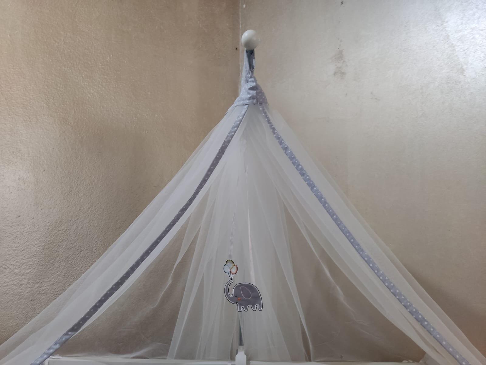 Baby Crib Mosquito Net Grey product thumbnail 2