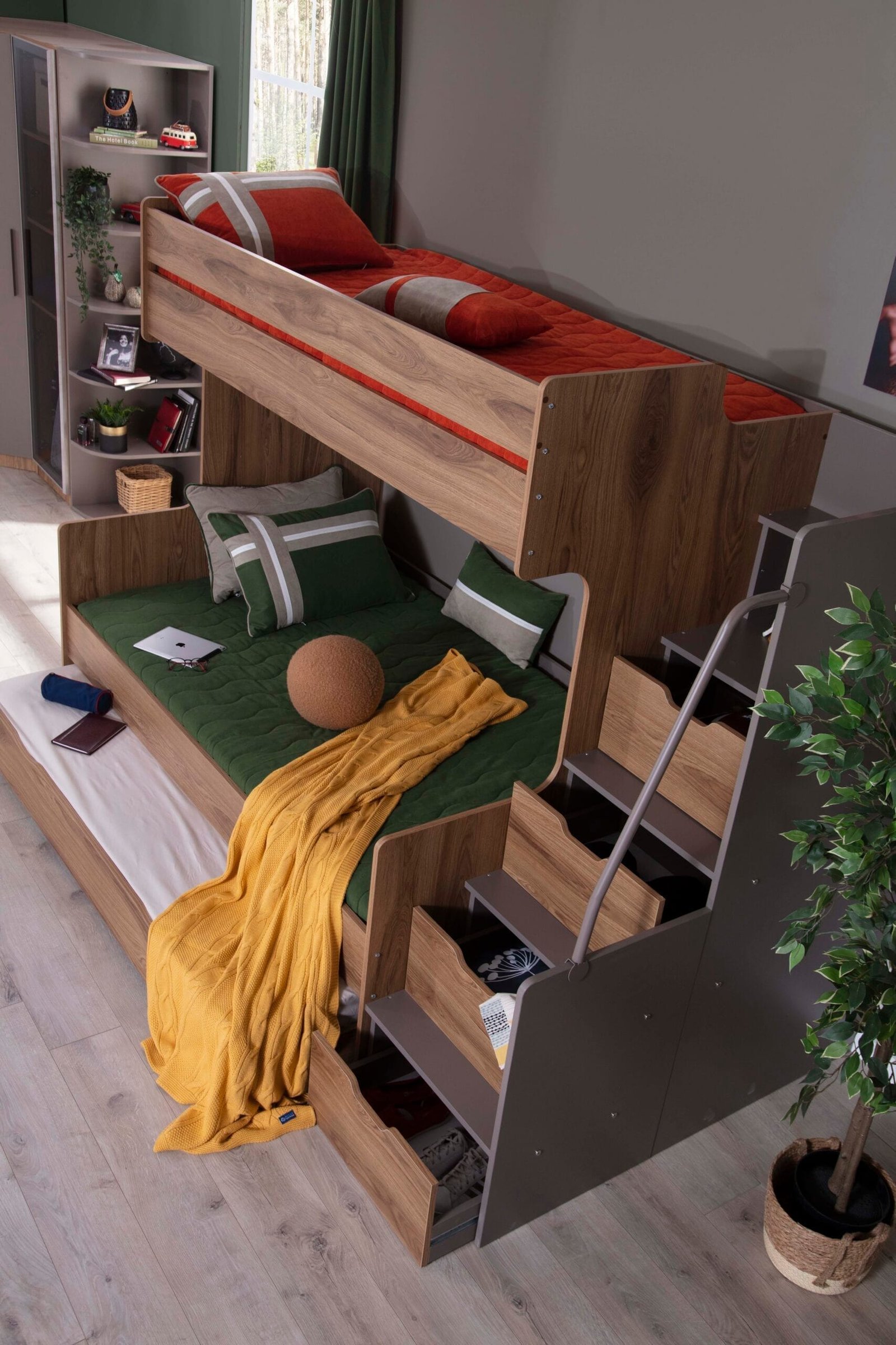 Atlas Bunk Bed With Drawers 90 * 200 – 120 * 200 product thumbnail 4