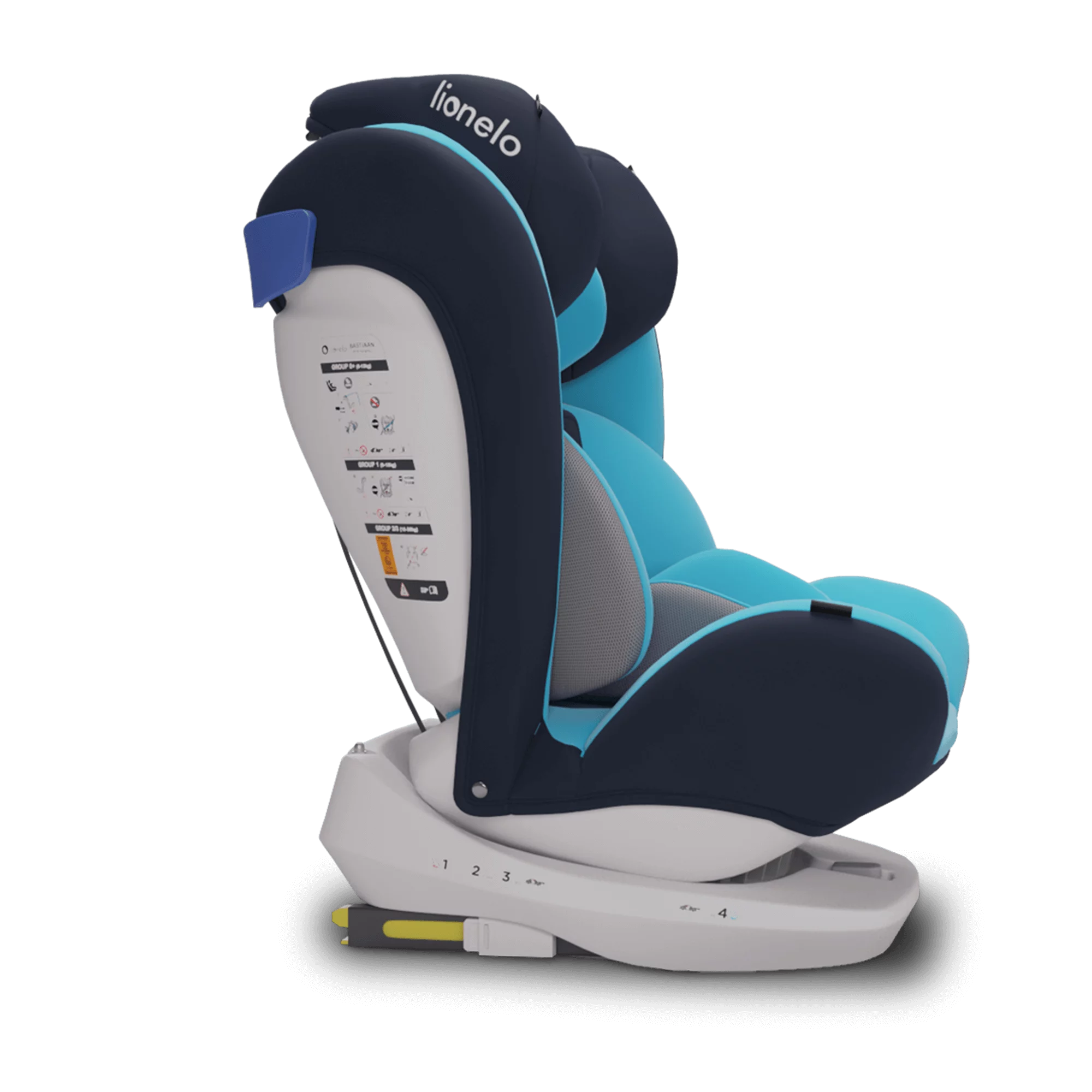 Lionelo Bastiaan Blue – child safety seat 0-36 kg product thumbnail 3