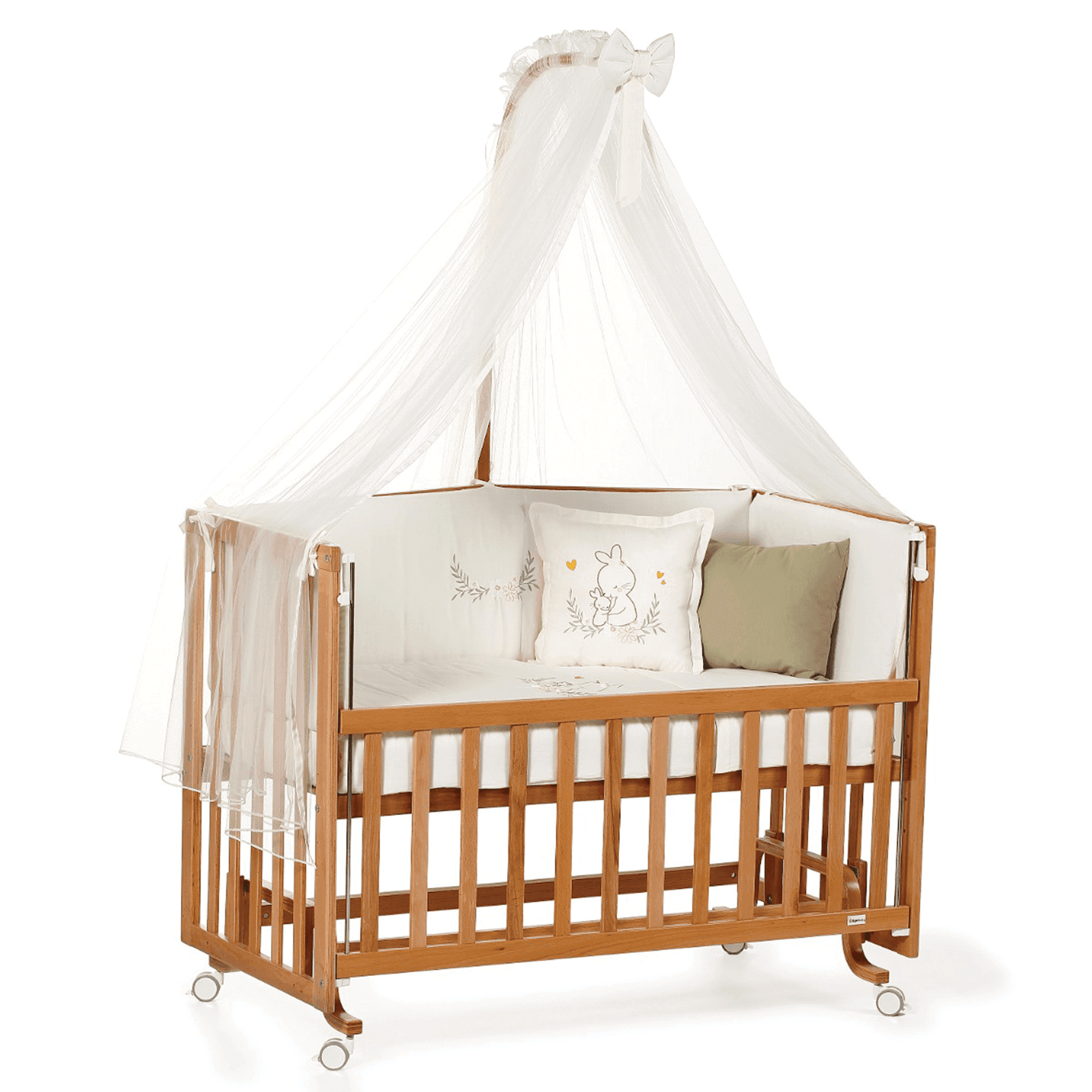 Ege 60×120 Baby Crib Natural (DN-4)