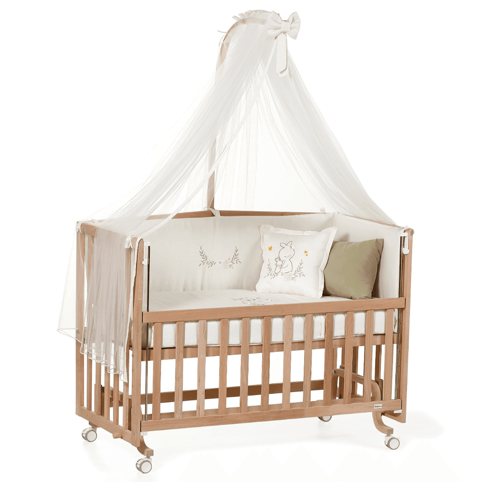 Ege 60×120 Baby Crib Organic (DO-4)