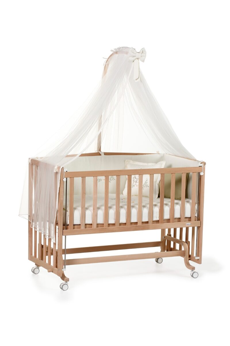 Ege 60x120 Baby Crib Organic (DO-4) - Ozey Home