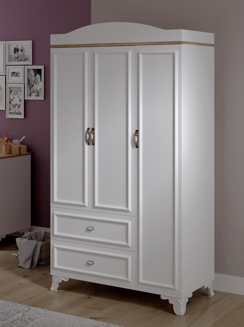 Lisa wardrobe Oak - Image 3