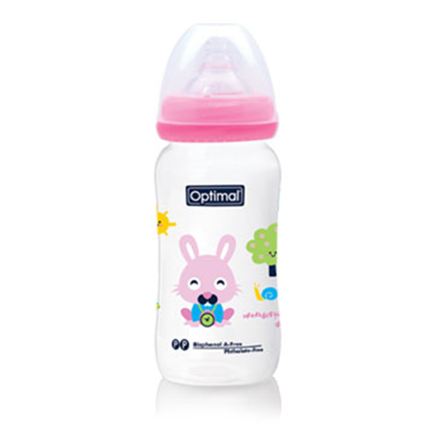 EVON PP (Polypropylene) Feeding Bottle with Handle 250ml