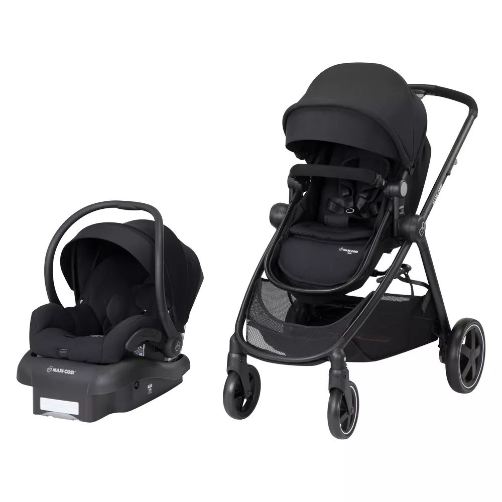 Maxi-Cosi Zelia² 5-in-1 Modular Travel System – Midnight Black