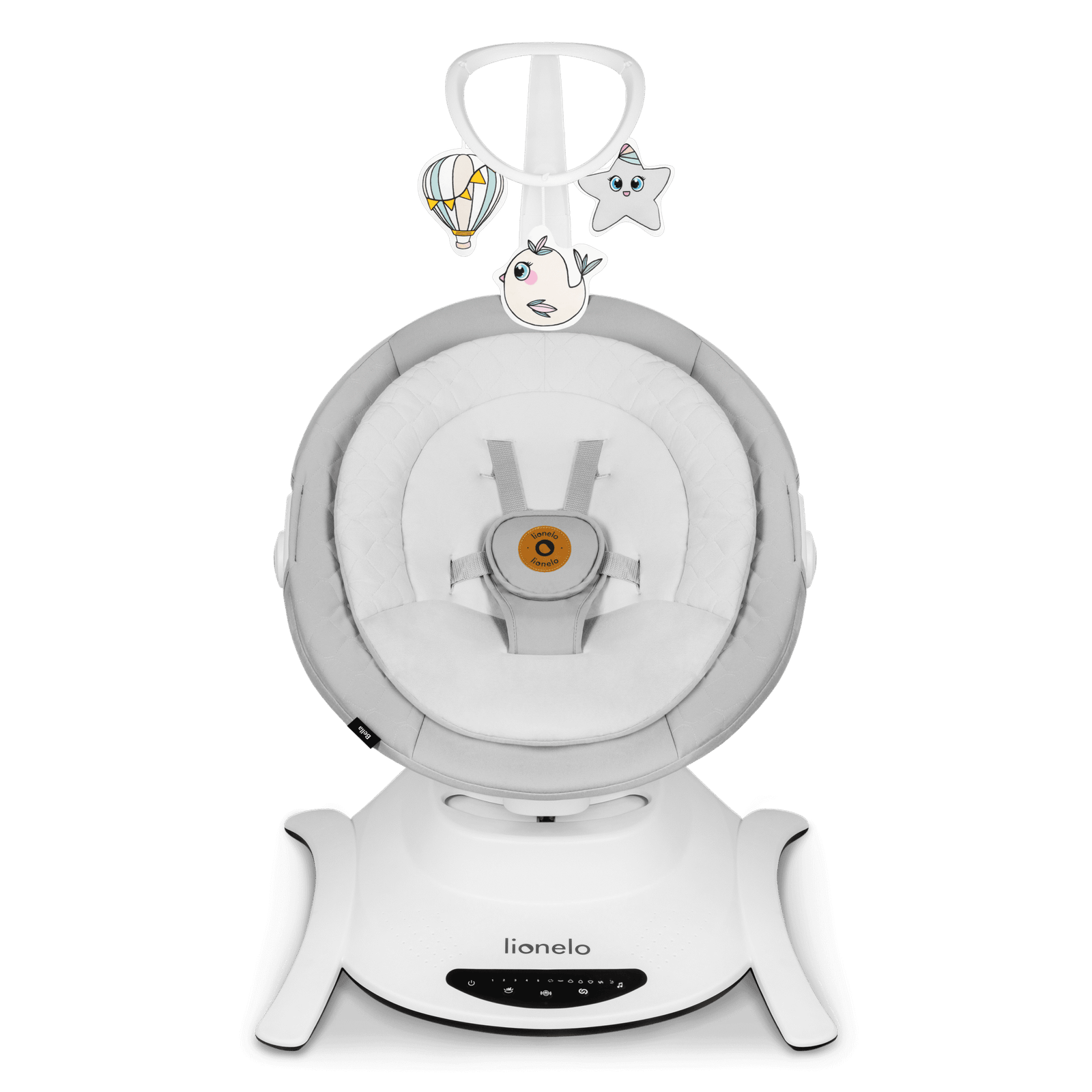 Lionelo Bella Set Grey Concrete — Rocker Set 2in1 - Image 25