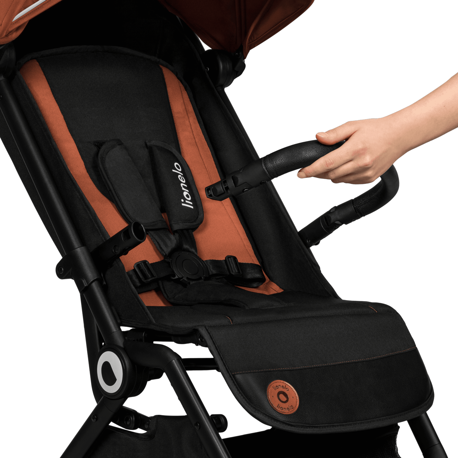 Lionelo Cloe Brown Rust — Stroller product thumbnail 5