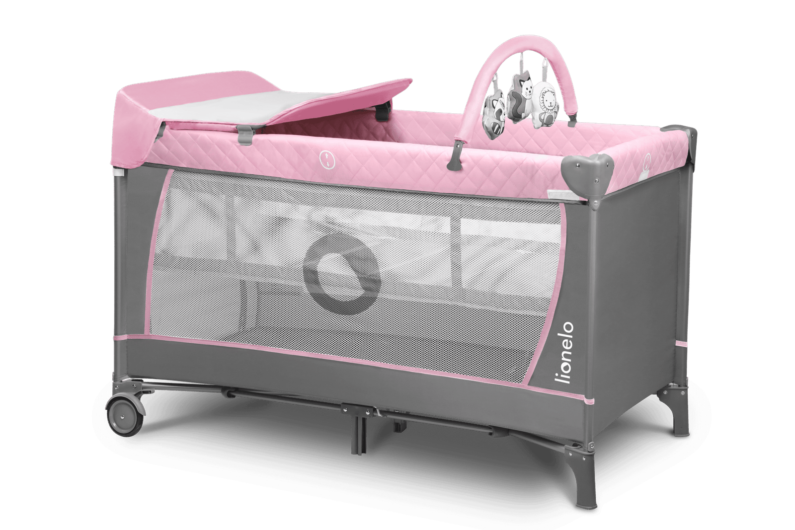 Lionelo Flower Flamingo — Cot 2in1 product thumbnail 4