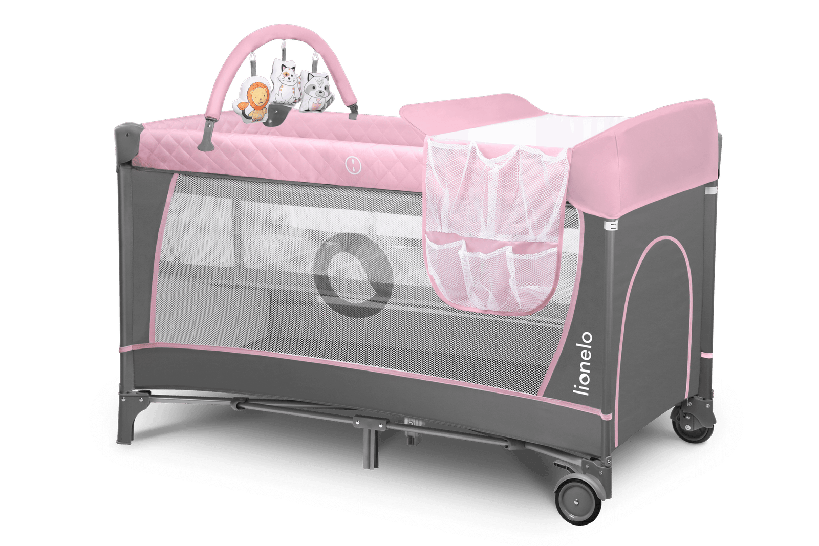 Lionelo Flower Flamingo — Cot 2in1 product thumbnail 18