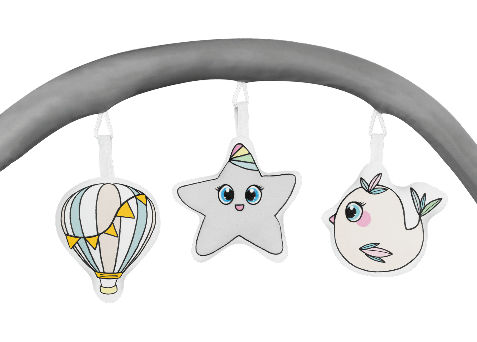 Lionelo Flower Grey Scandi — Cot 2in1 - Image 8