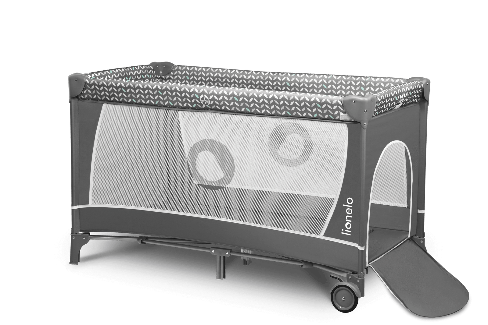 Lionelo Flower Grey Scandi — Cot 2in1 - Image 17