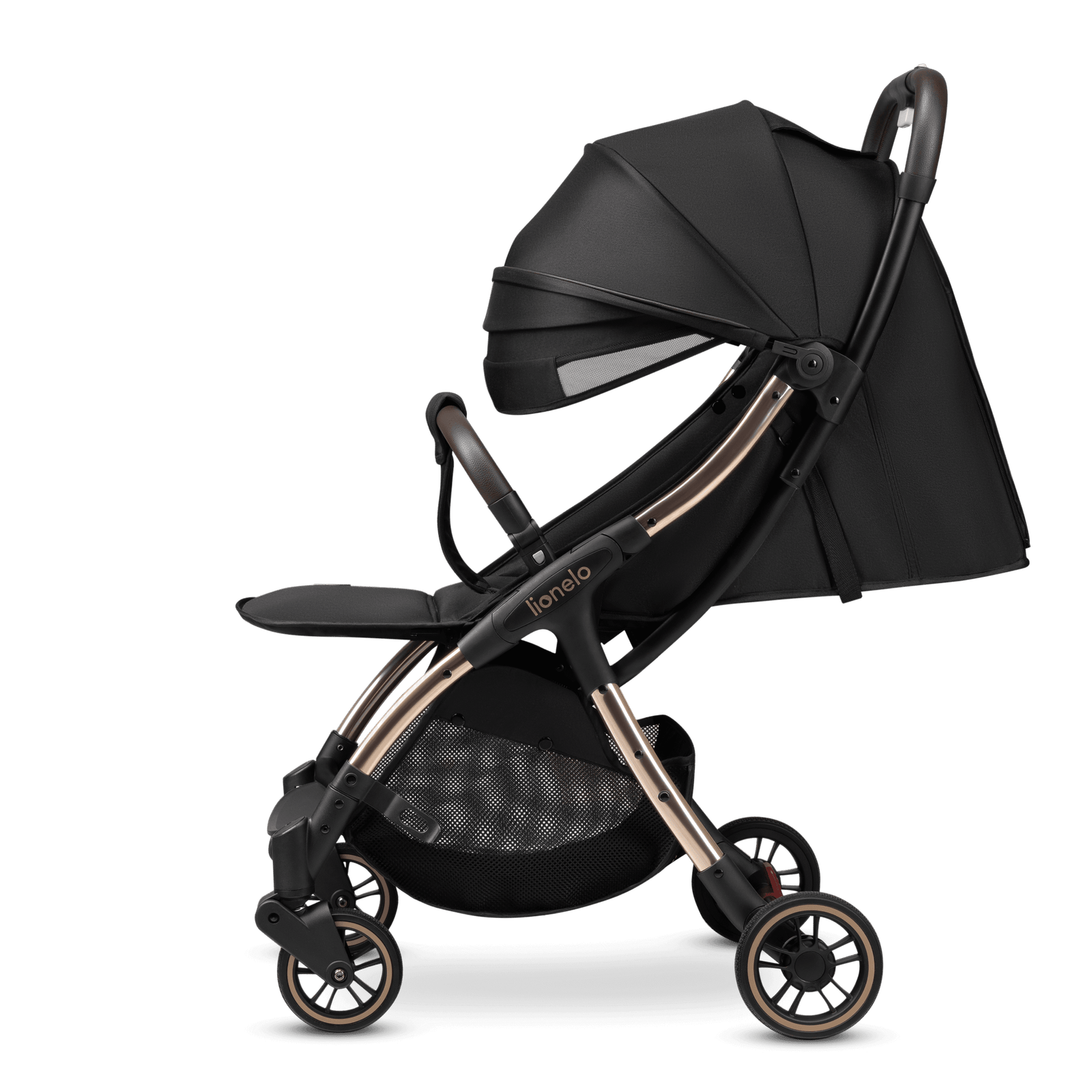 Lionelo Julie One Black Gold — Stroller product thumbnail 11