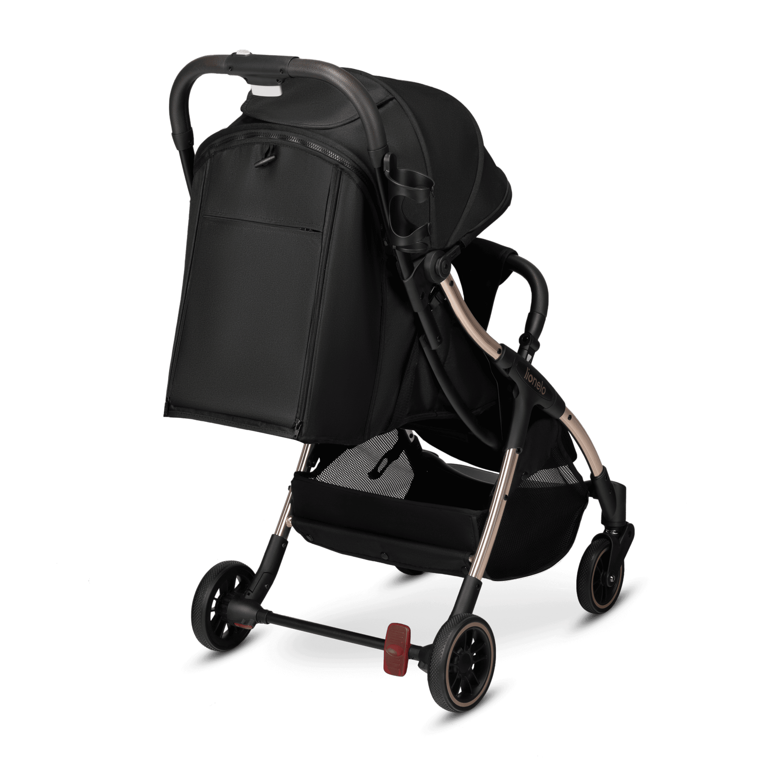 Lionelo Julie One Black Gold — Stroller product thumbnail 10