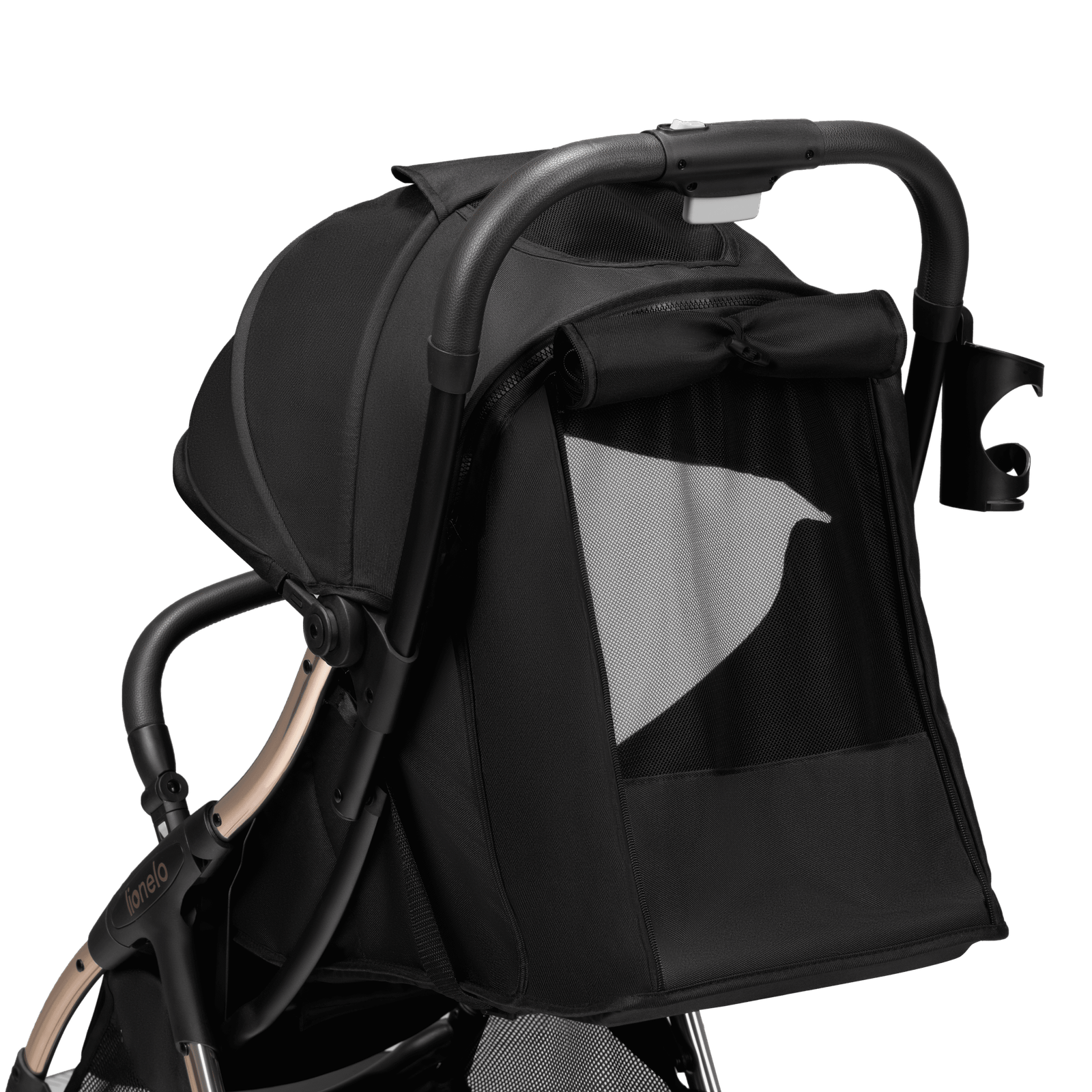Lionelo Julie One Black Gold — Stroller product thumbnail 7