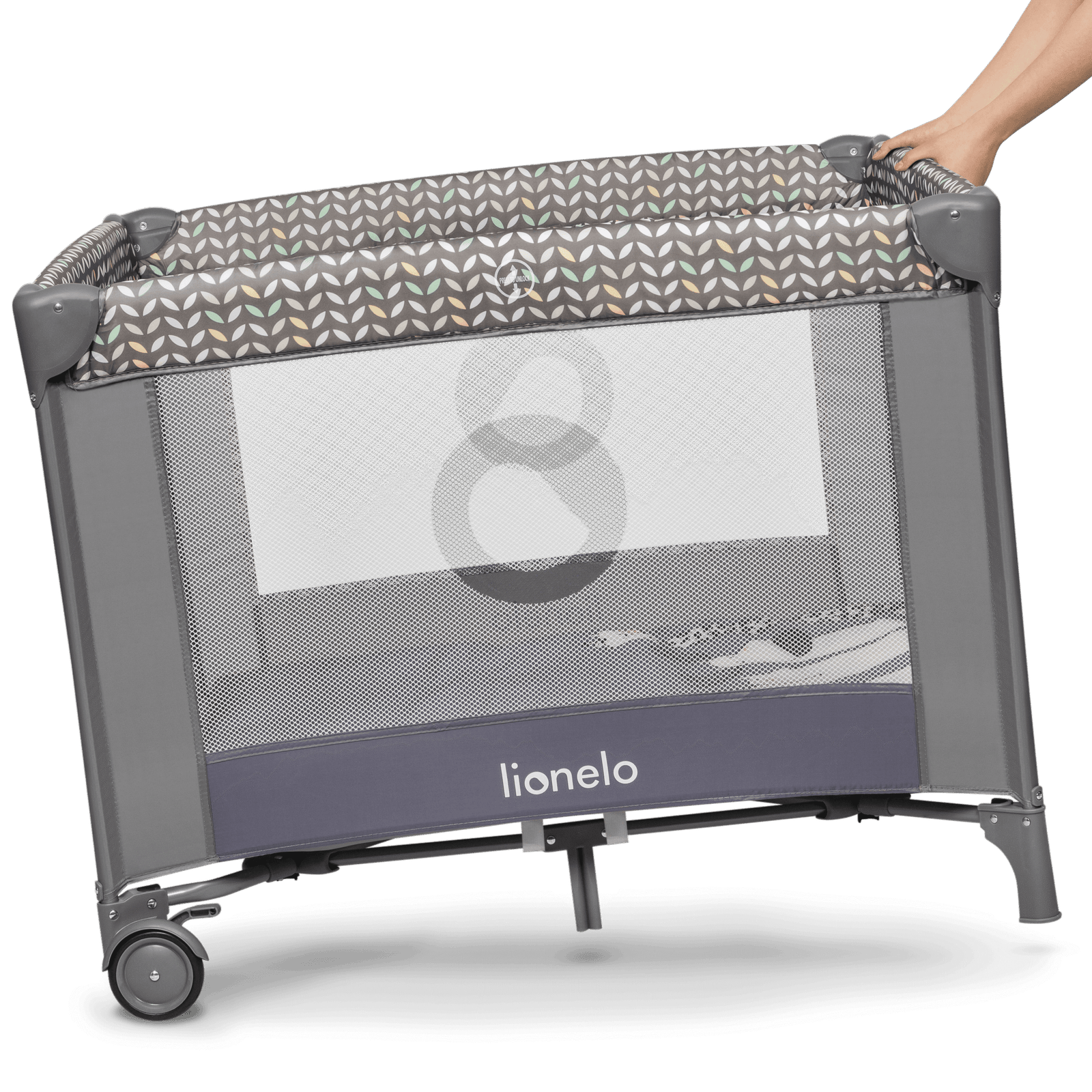 Lionelo Lene Grey Stone — Playpen product thumbnail 6