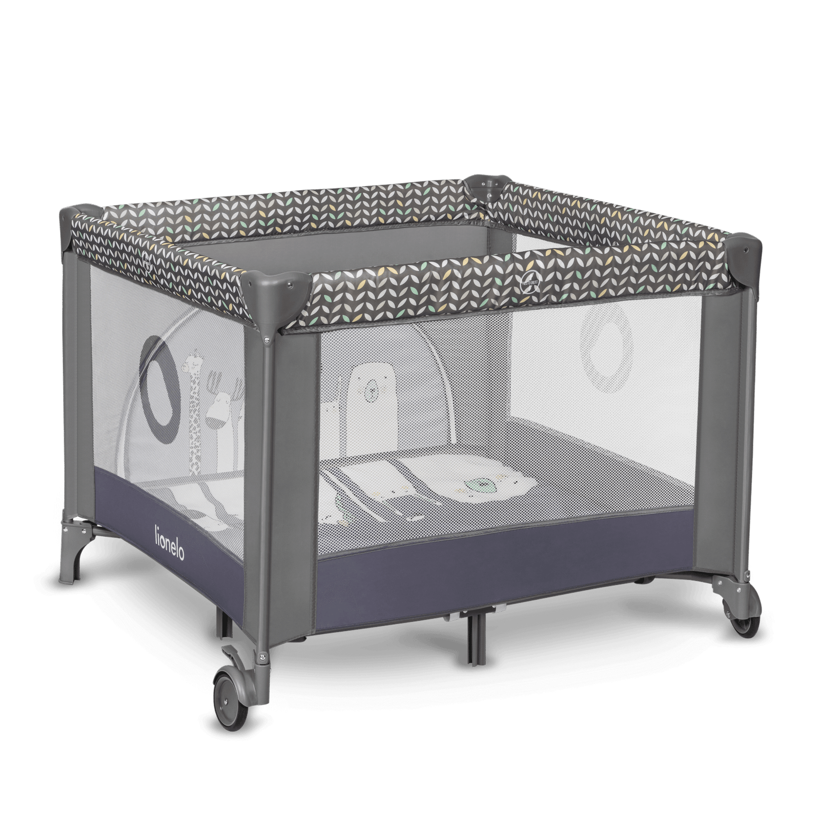 Lionelo Lene Grey Stone — Playpen product thumbnail 5