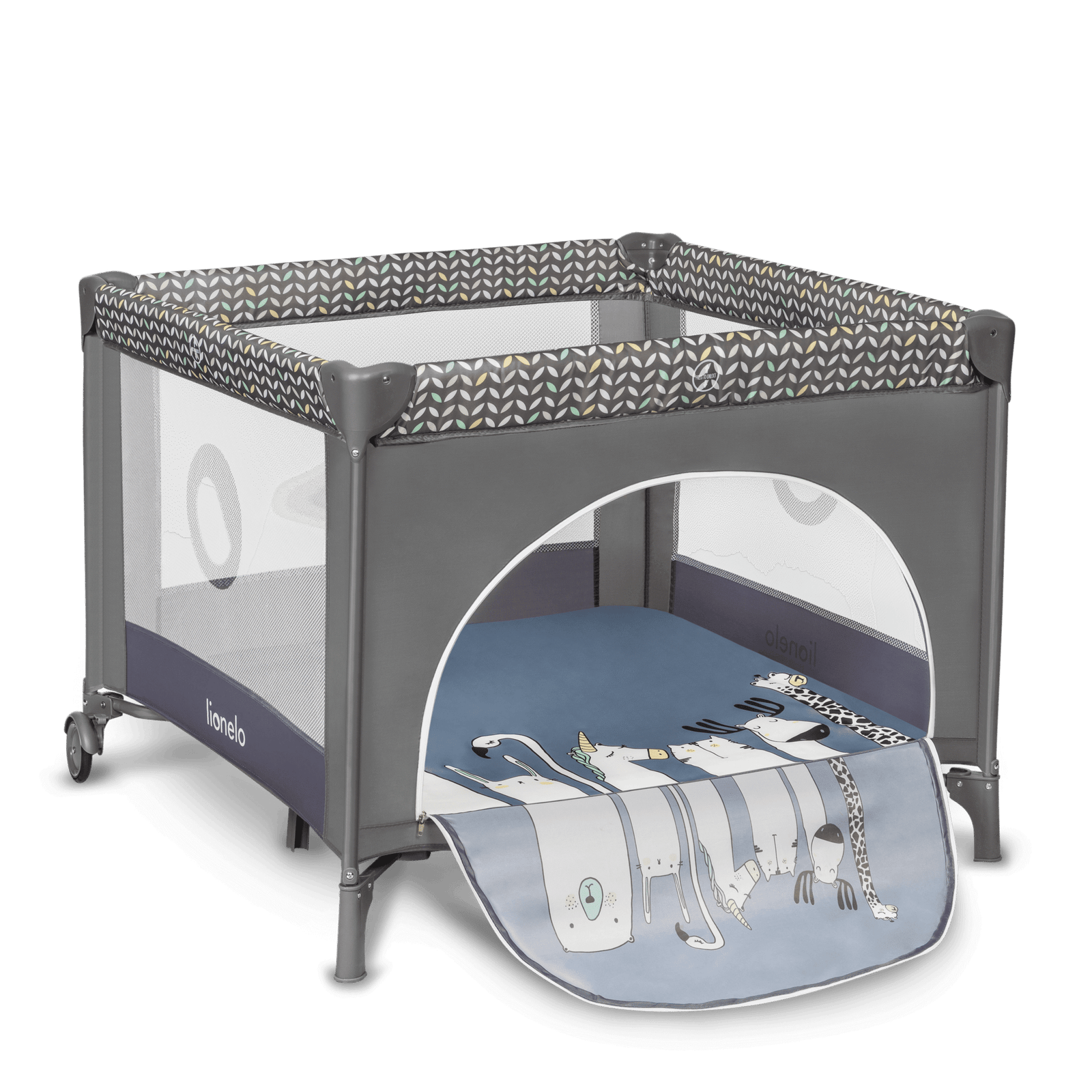 Lionelo Lene Grey Stone — Playpen product thumbnail 2