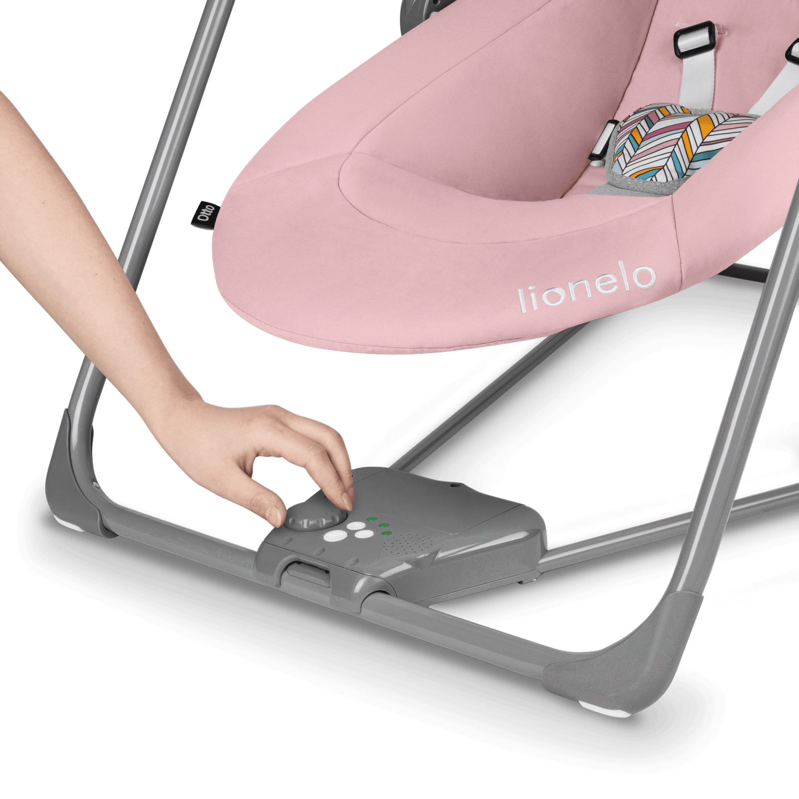 Lionelo Swinging Chair Otto Pink product thumbnail 4