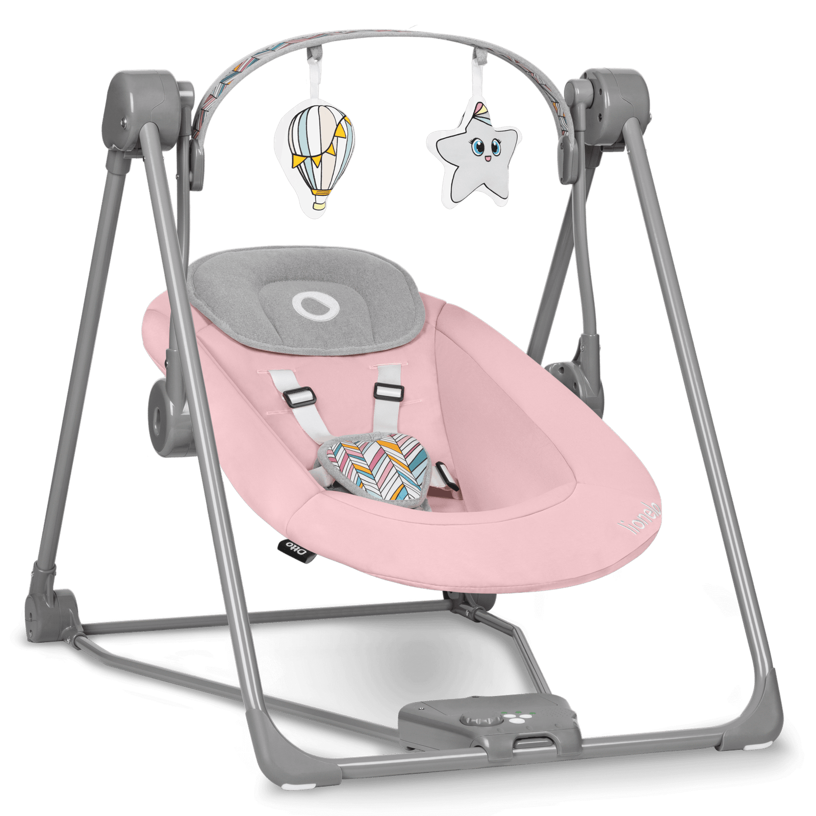 Lionelo Swinging Chair Otto Pink