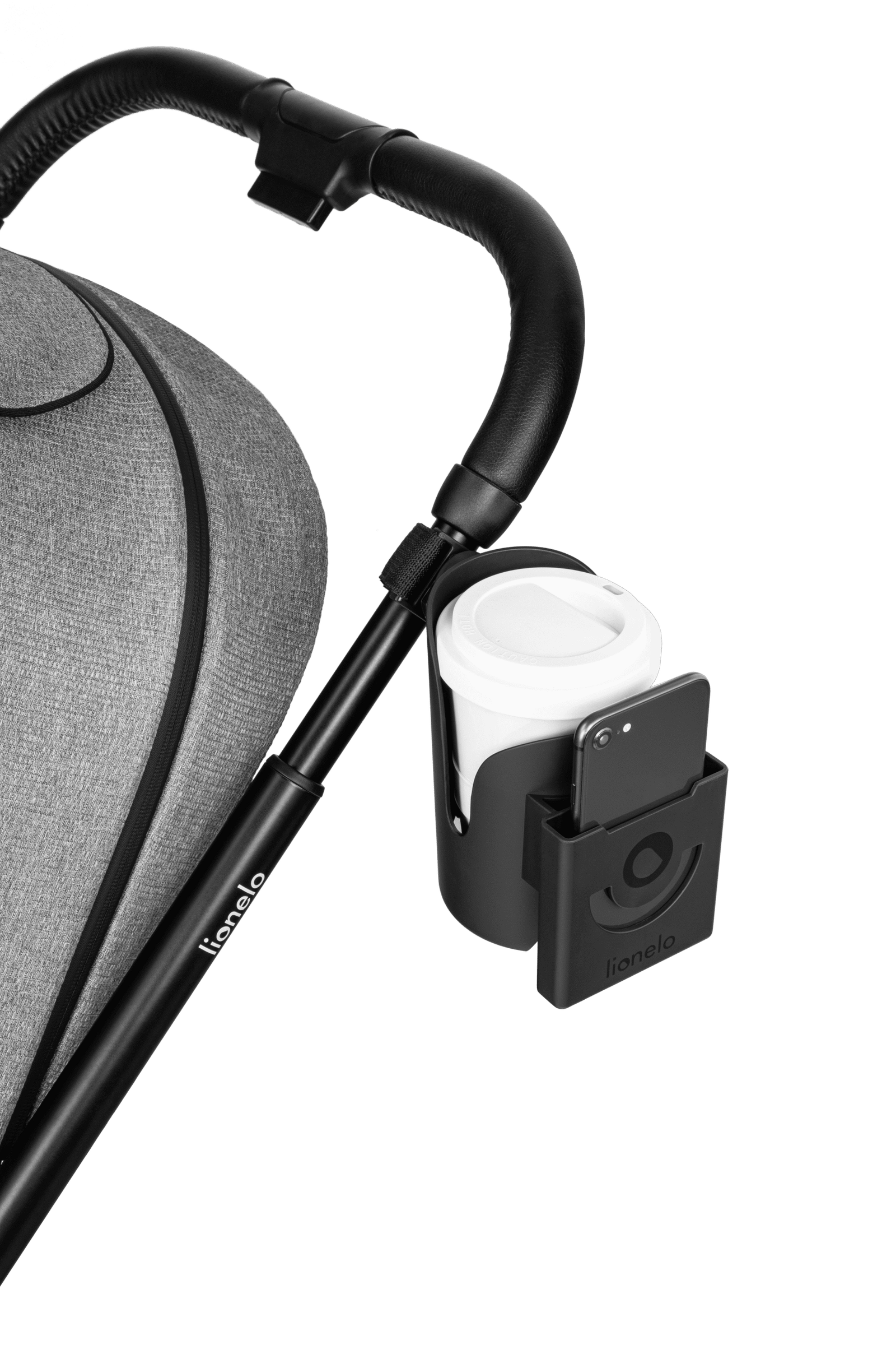 Lionelo Ove Black Carbon — Cup holder product thumbnail 7
