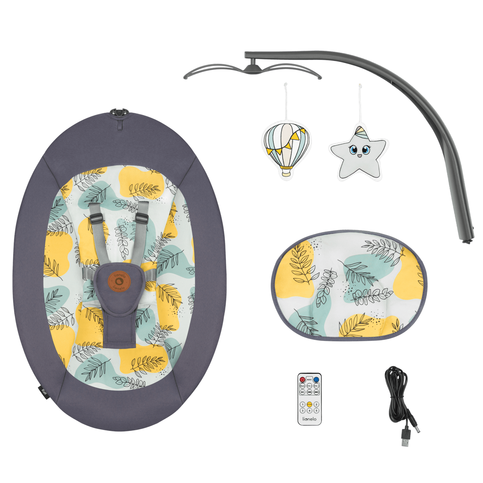 Lionelo Ralf Grey Concrete — Bouncer – rocker product thumbnail 18