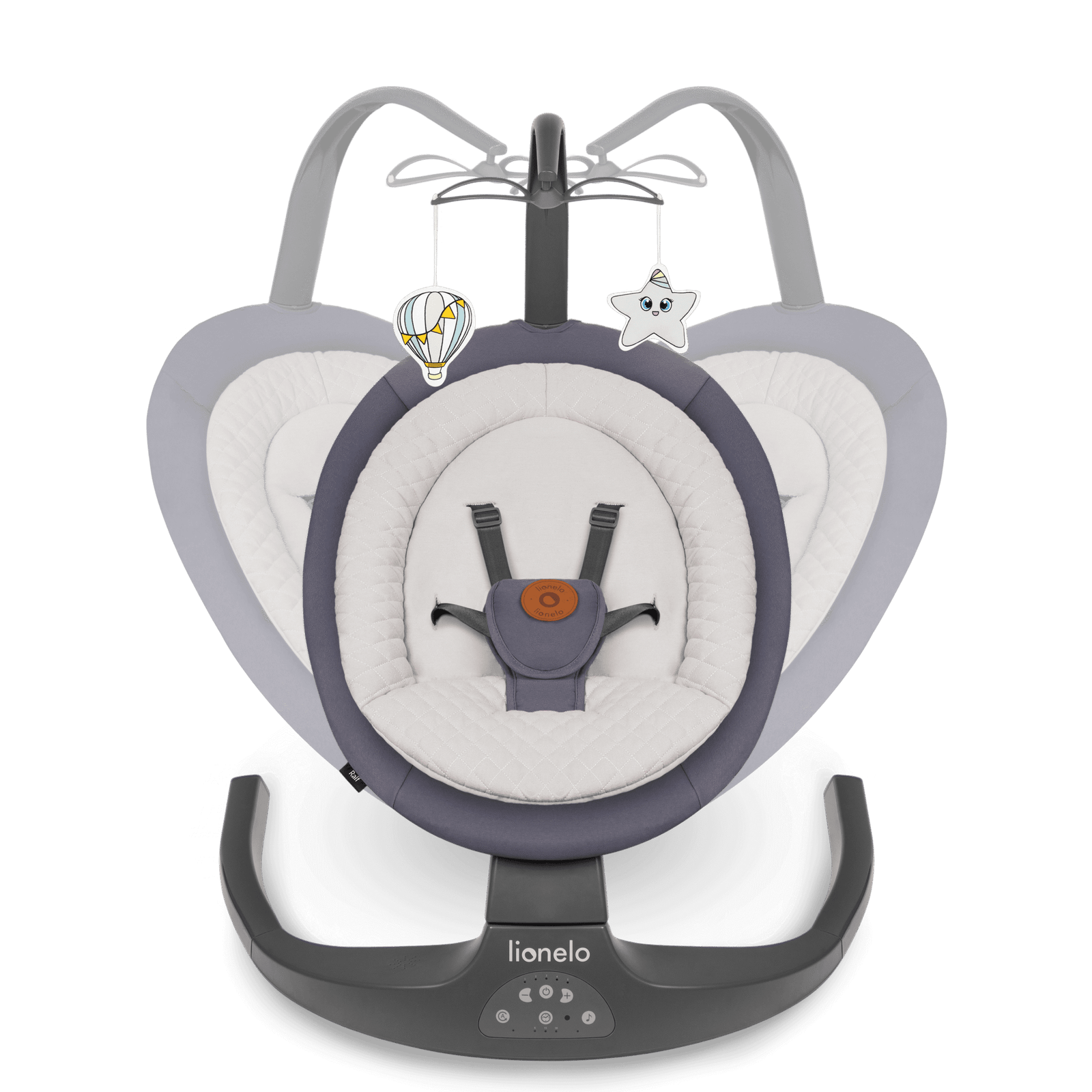 Lionelo Ralf Grey Graphite— Bouncer – rocker product thumbnail 9