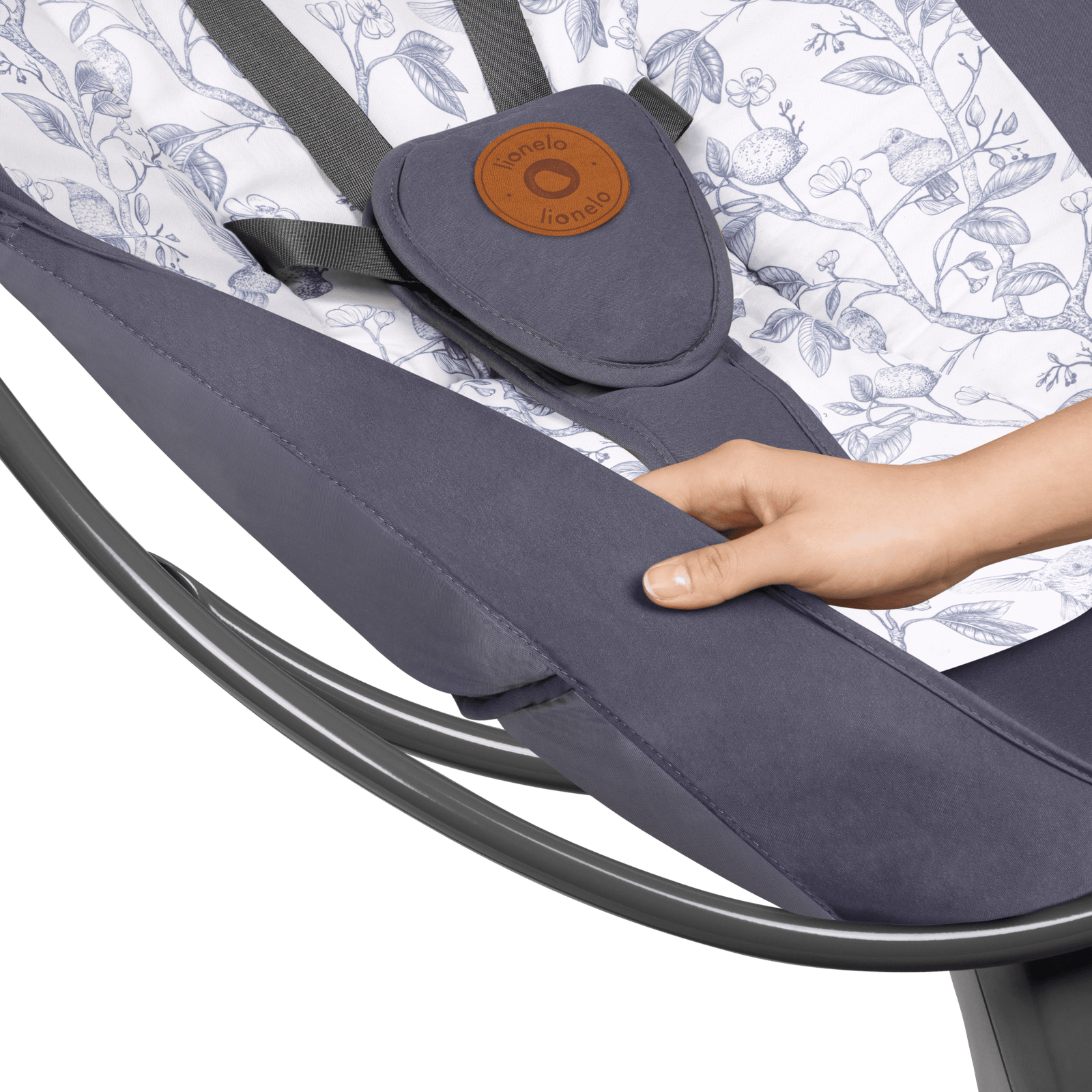 Lionelo Ralf Grey White — Bouncer – rocker product thumbnail 16
