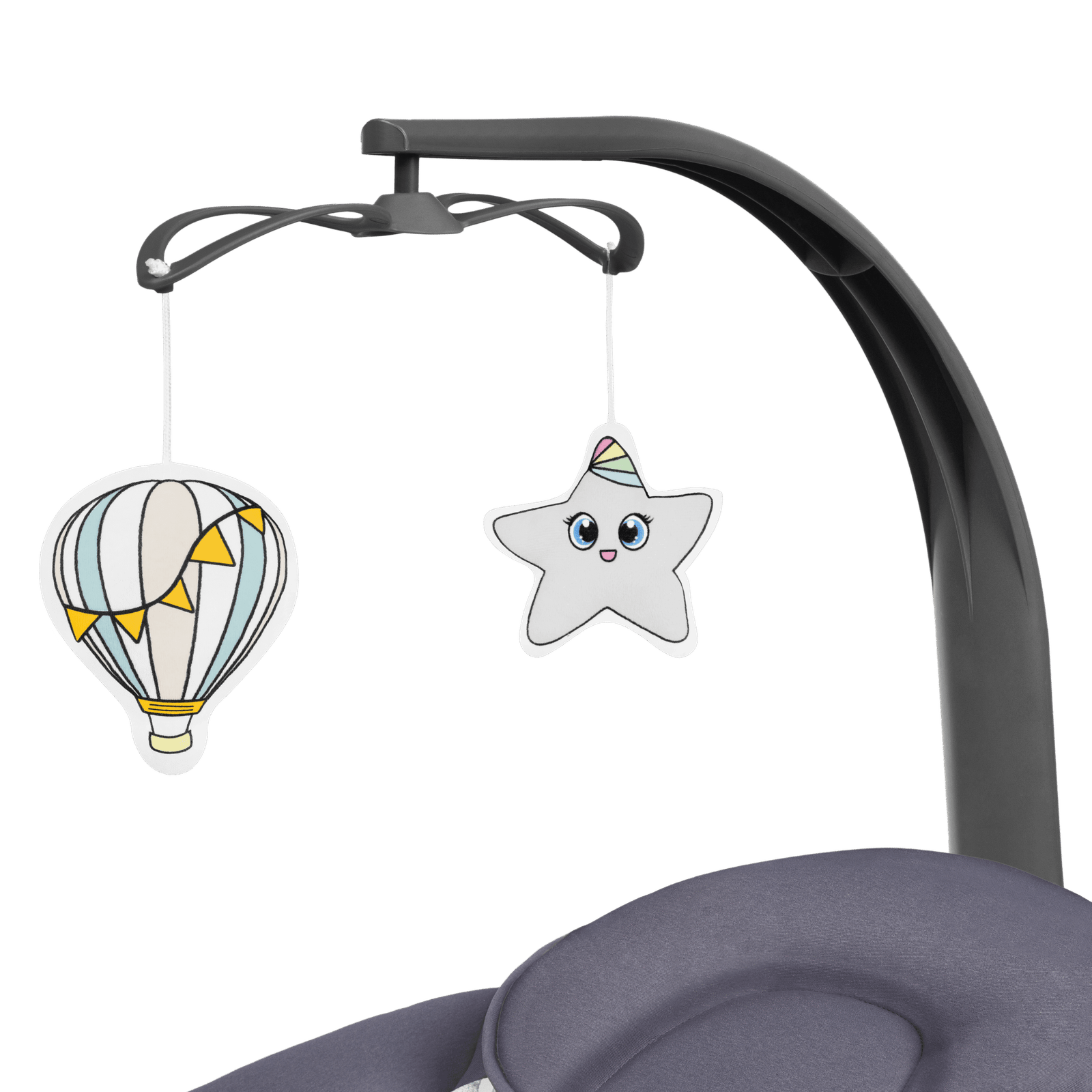 Lionelo Ralf Grey White — Bouncer – rocker product thumbnail 18