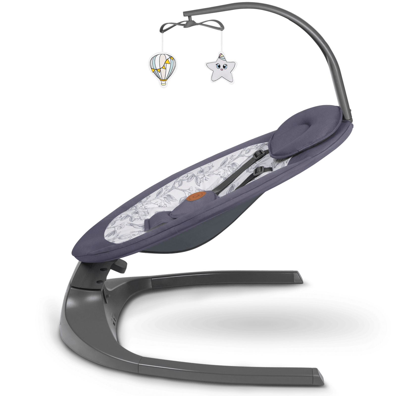 Lionelo Ralf Grey White — Bouncer – rocker product thumbnail 10