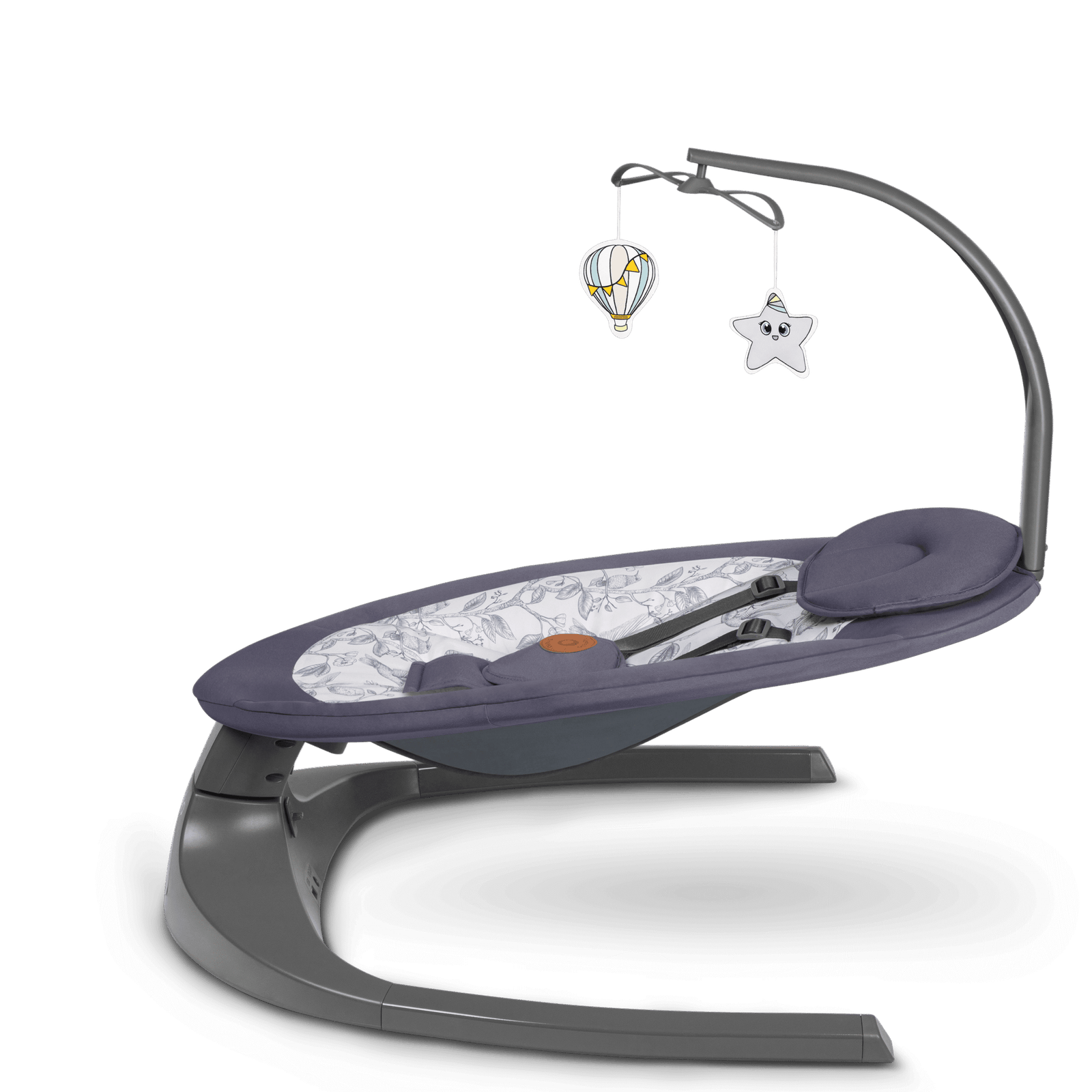 Lionelo Ralf Grey White — Bouncer – rocker product thumbnail 11
