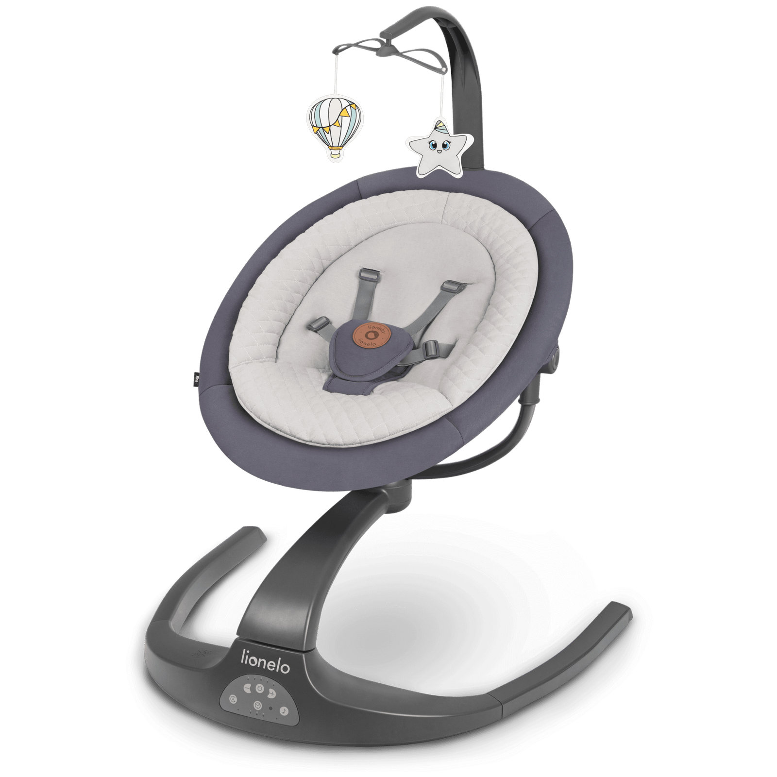 Lionelo Rina Grey Concrete — Bouncer – rocker