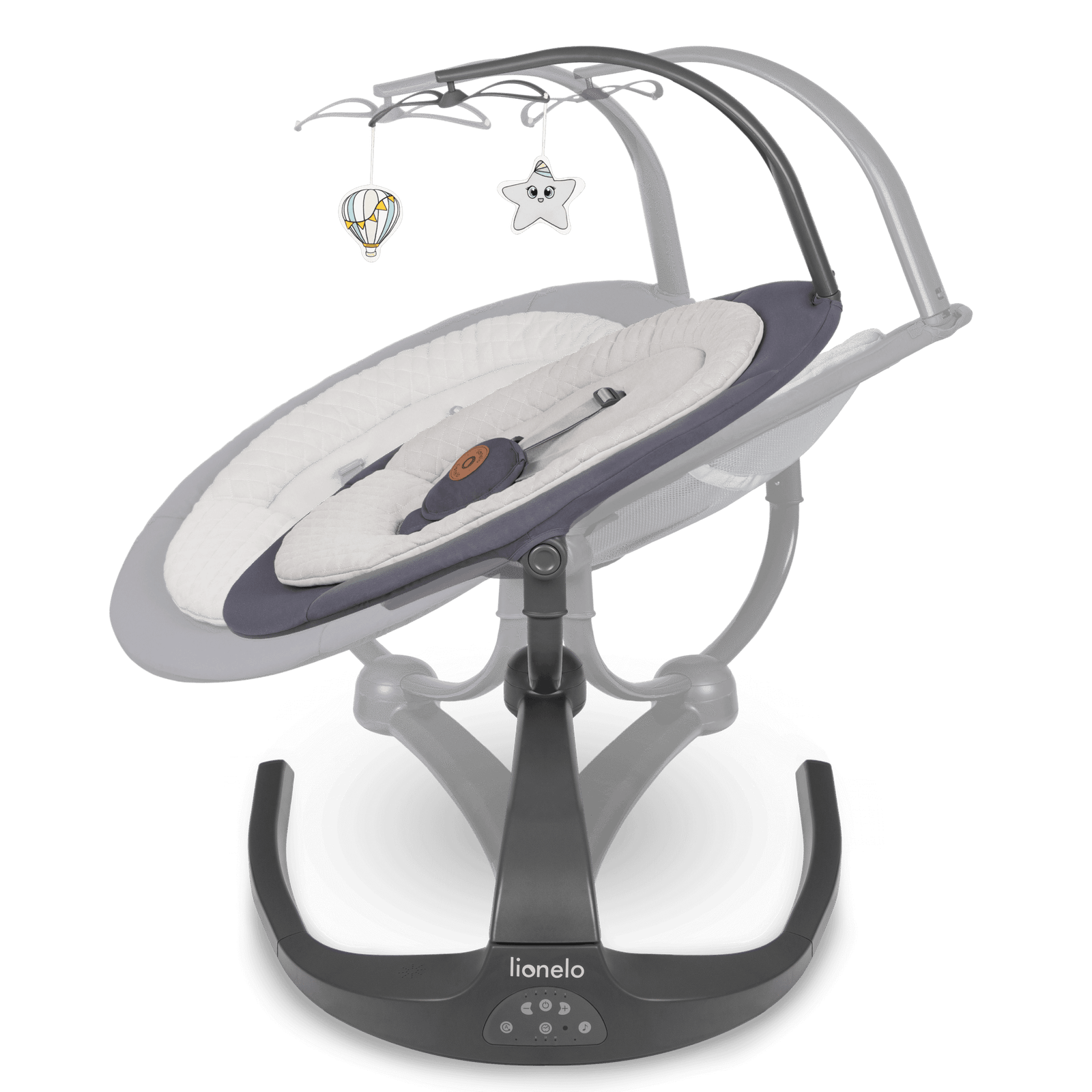Lionelo Rina Grey Concrete — Bouncer – rocker product thumbnail 18