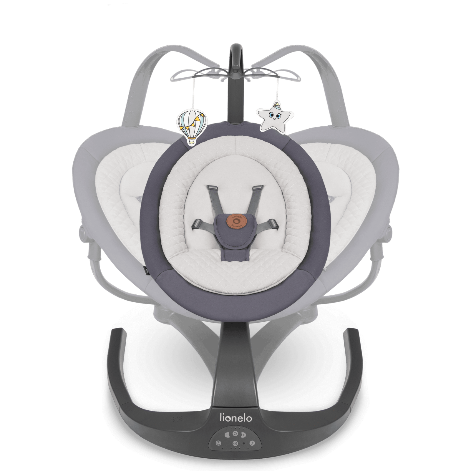 Lionelo Rina Grey Concrete — Bouncer – rocker product thumbnail 19