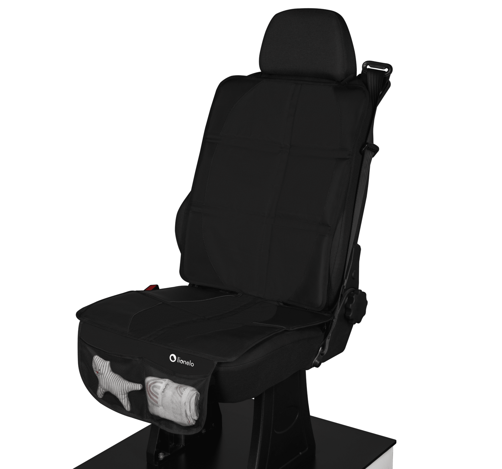 Lionelo Sikker black carbon — Car seat protective mat product thumbnail 3