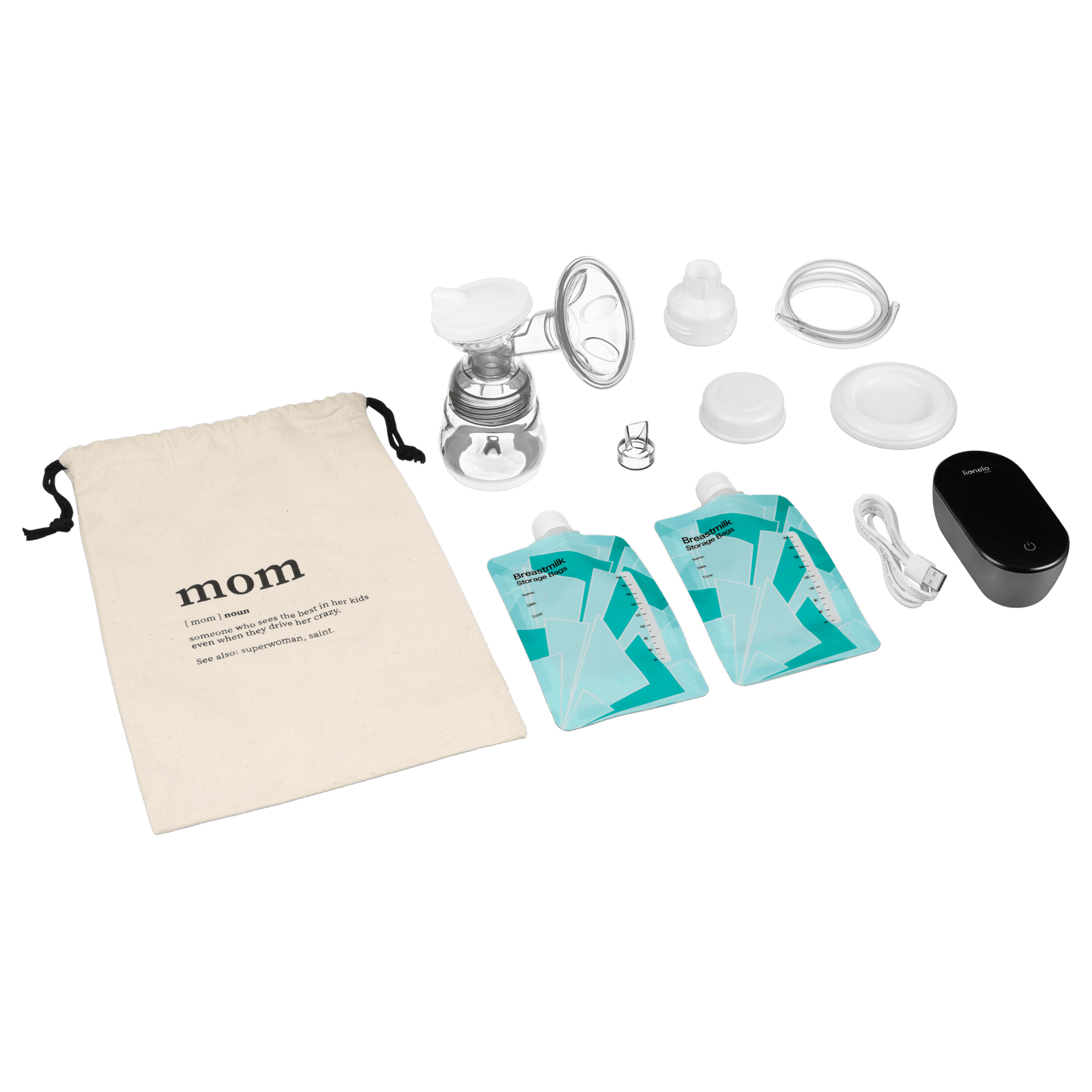 Lionelo Fidi Go Grey Stone — Electric breast pump product thumbnail 16
