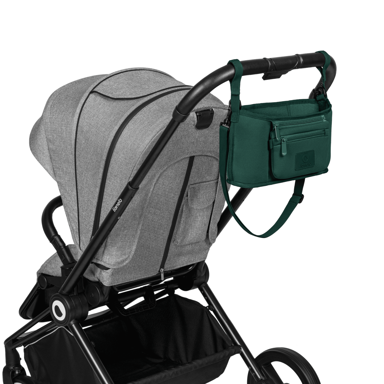 Lionelo Little Cube Green — Pram organizer product thumbnail 8
