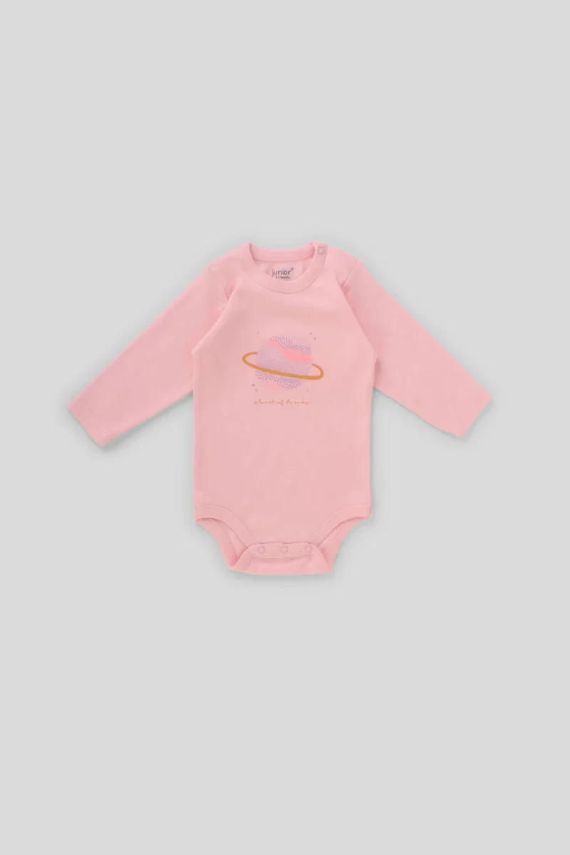 Junior Bodysuit Long Sleeve stars - Image 3