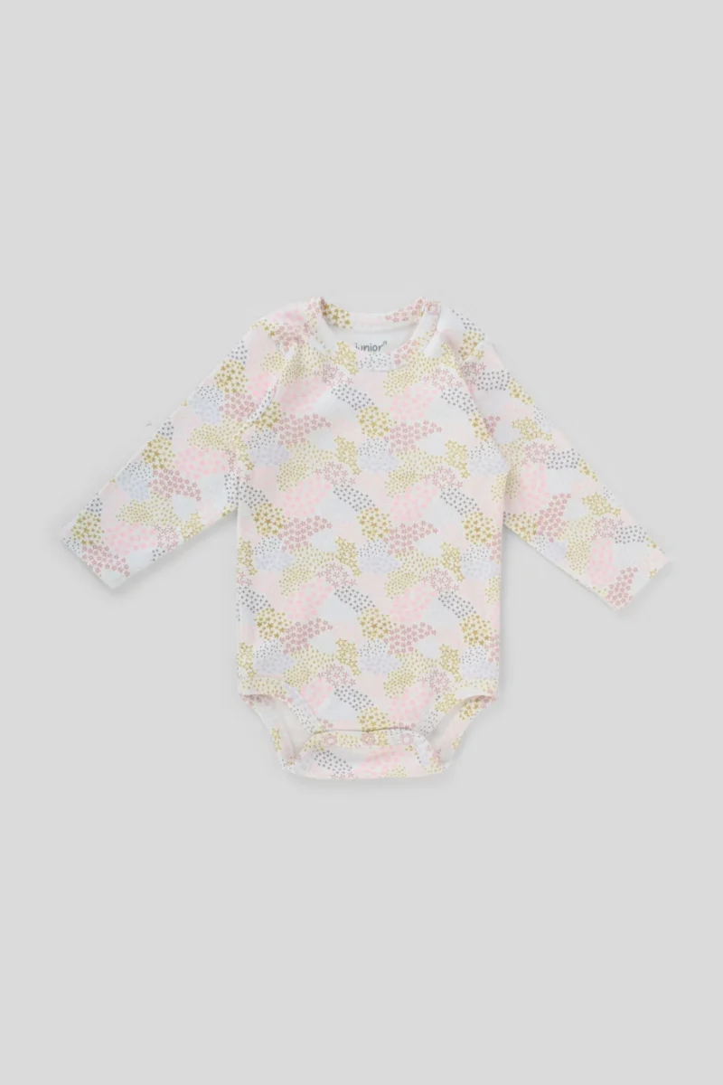 Junior Bodysuit Long Sleeve stars - Image 4