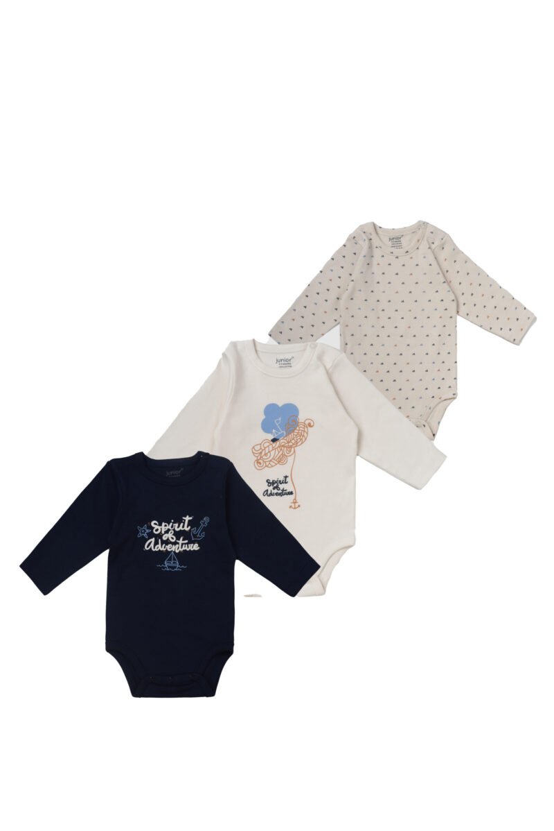 Junior Bodysuit Long Sleeve sea waves product thumbnail 5