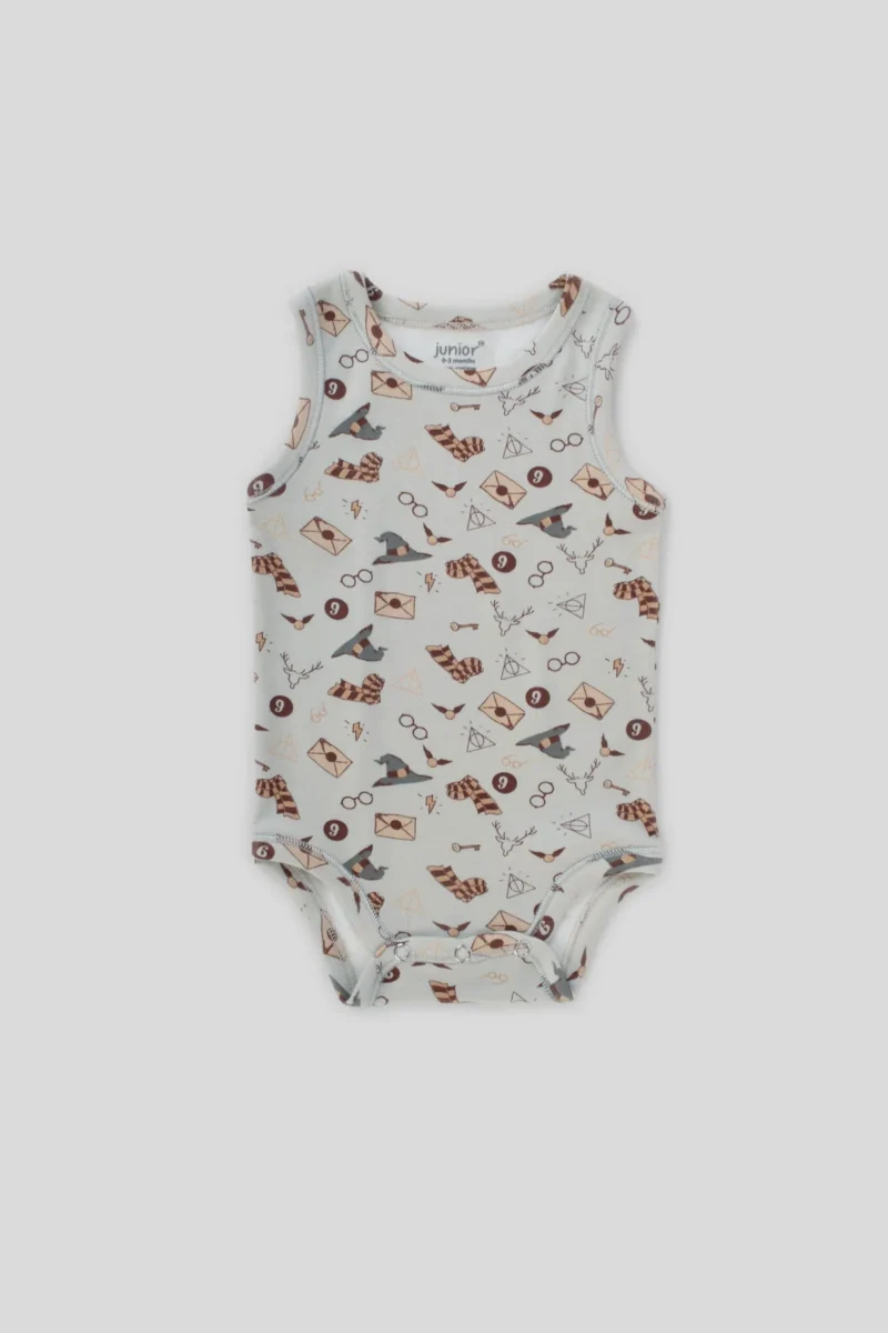 ⁦Junior Bodysuit Sleeveless harry potter⁩ - الصورة ⁦2⁩