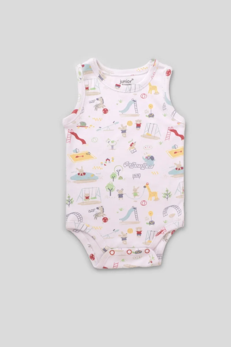 ⁦Junior Bodysuit Sleeveless playground⁩ - الصورة ⁦2⁩