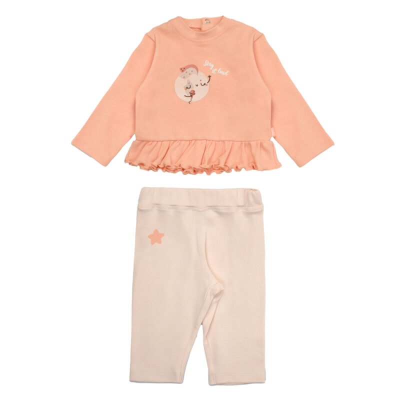 Junior Printed Set Musical moon, 12-18M