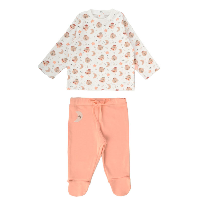 Junior Printed Set Musical moon, 9-12M