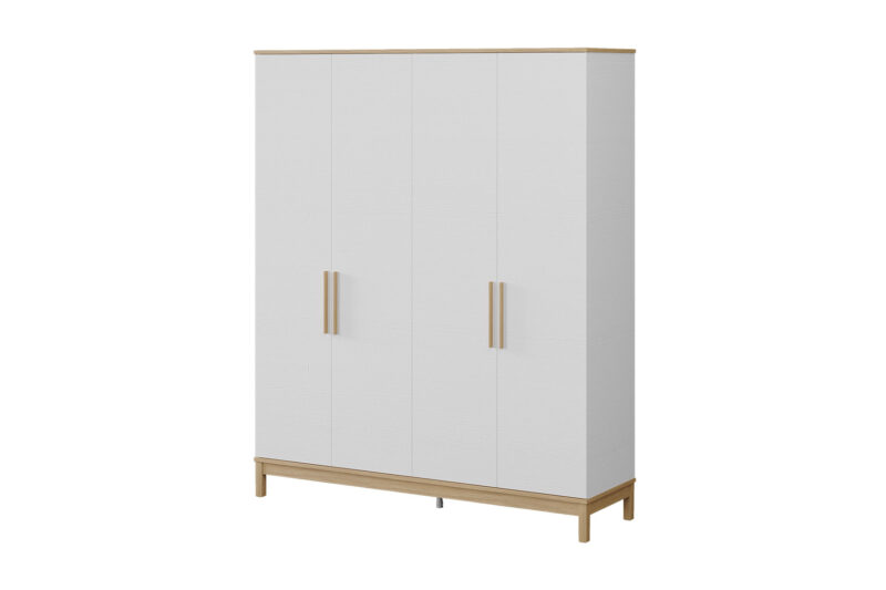 Almila Etto 4 Doors Wardrobe - Image 3
