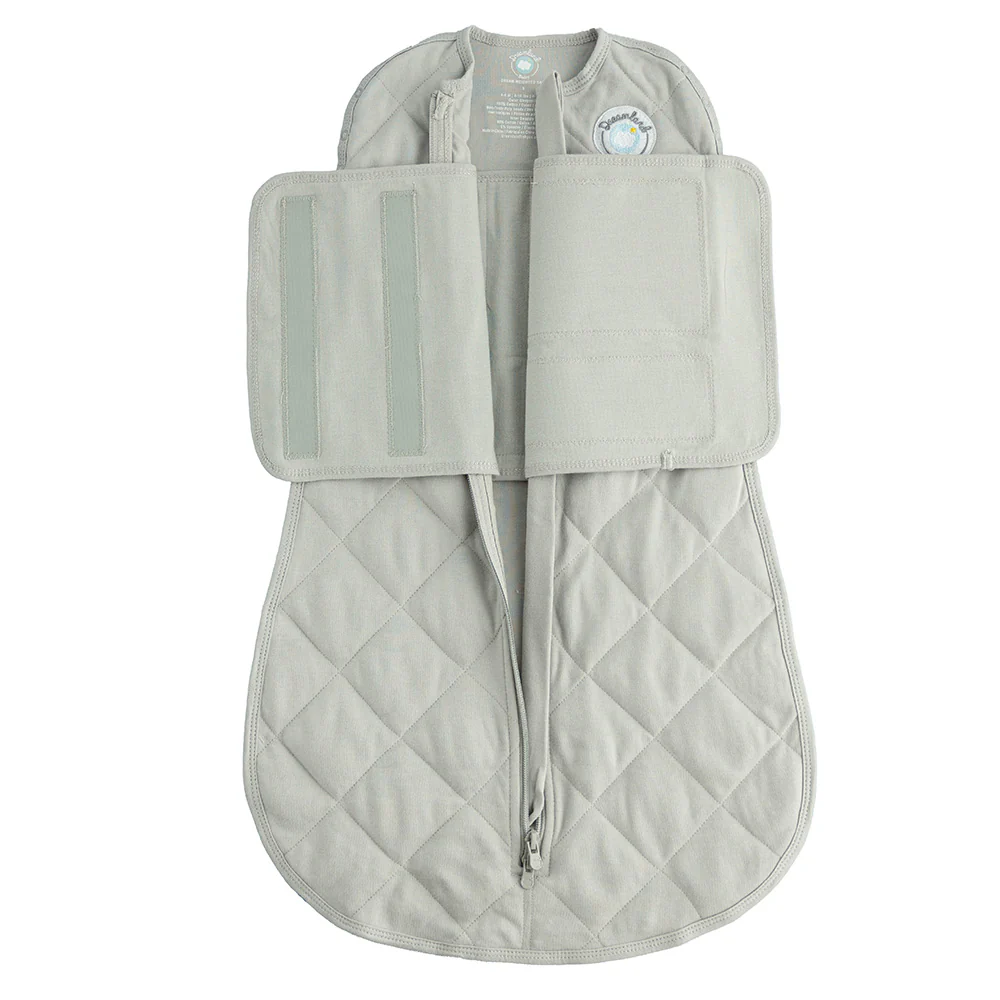Dream Weighted Sleep Swaddle, Moon Grey, 0-6 Months