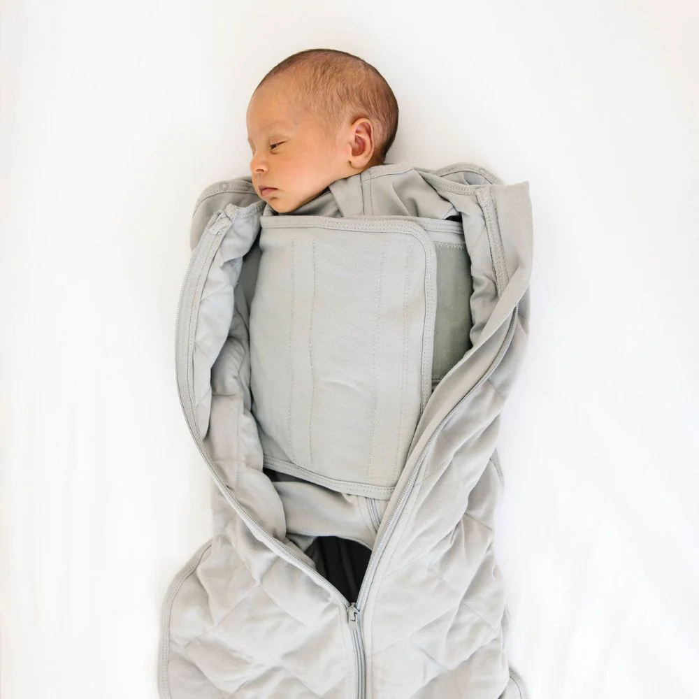 Dream Weighted Sleep Swaddle, Moon Grey, 0-6 Months product thumbnail 3